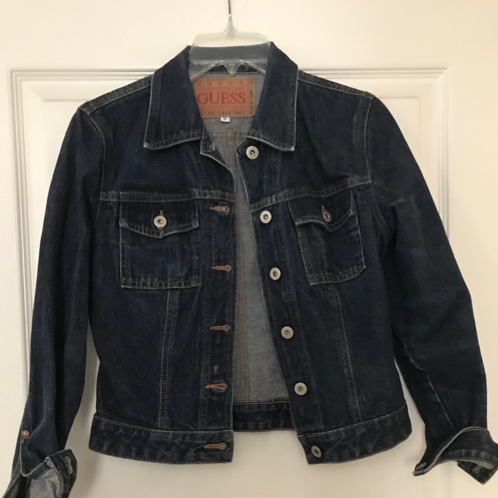 Women’s Guess jean jacket size S